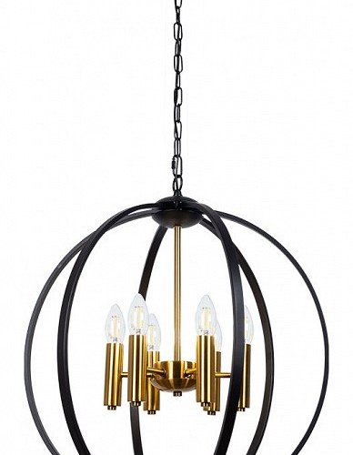 Подвесная люстра Arte Lamp Castula A7013SP-6BK