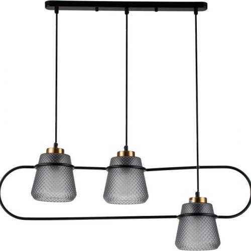 Подвесной светильник Indigo Astratto 11016/3P Black V000158