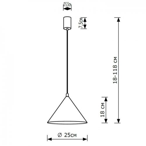 Подвесной светильник Vizor LH032063 Подвесной светильник Vizor LH032063