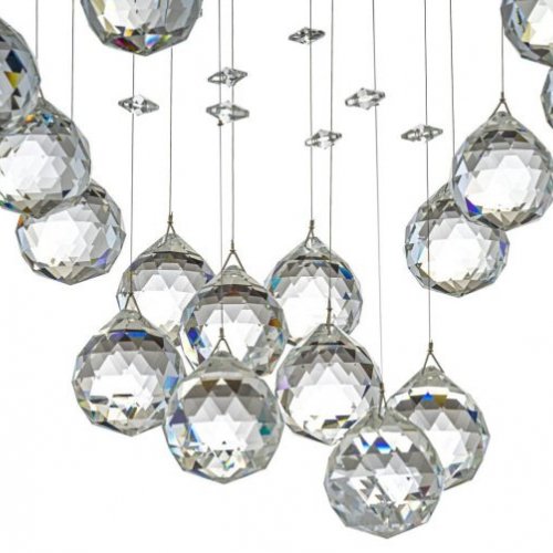 Потолочная люстра Dio DArte  Tesoro Nickel Tesoro H 1.4.55.105 N