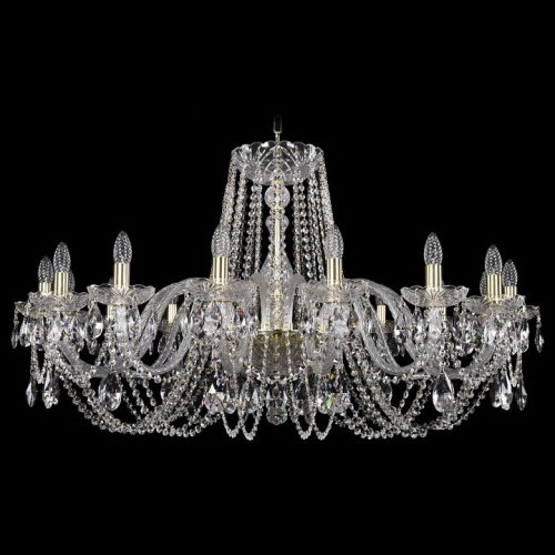 Подвесная люстра Bohemia Ivele Crystal 1402/16/400/G