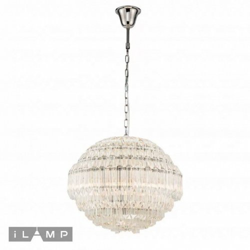 Подвесная люстра iLamp Manhattan 103D-10 NIC Подвесная люстра iLamp Manhattan 103D-10 NIC