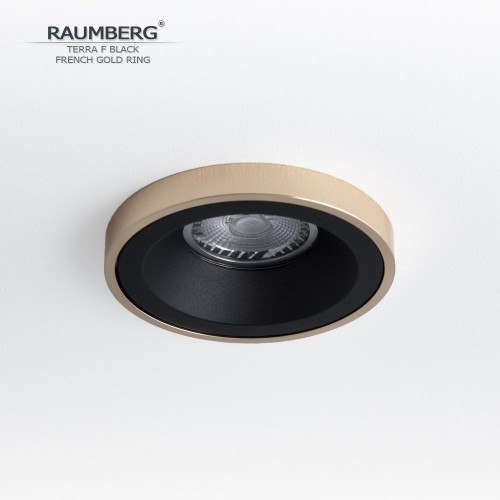 Точечный светильник Raumberg Terra F TerraFBk\FGd