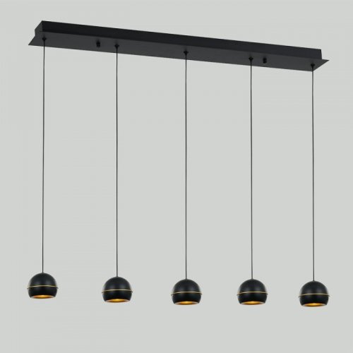 Подвесной светильник DeLight Collection MD21001034 MD21001034-5B black/gold