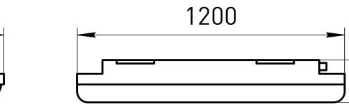 Настенно-потолочный светильник SPP-2 SPP-211-0-40K-048