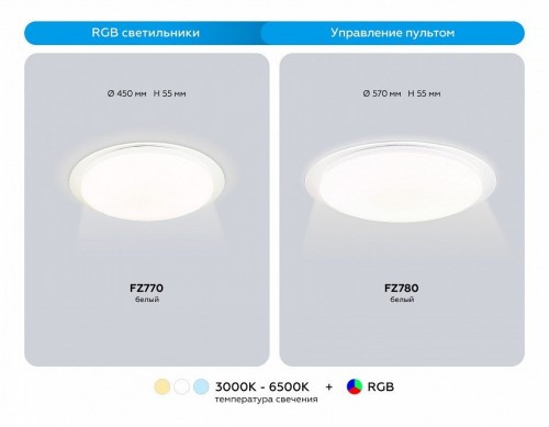 Накладной светильник Ambrella Light  FZ770