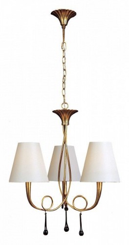 Подвесная люстра Mantra Paola Gold Painting 3542