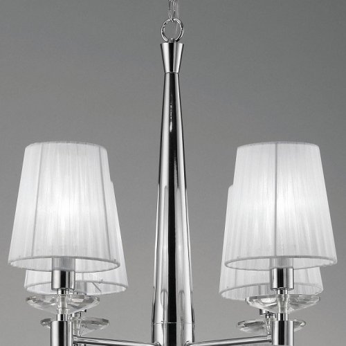 Подвесная люстра Mantra Tiffany Chrome 3850