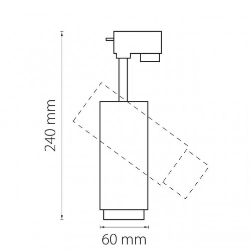 Трековый светодиодный светильник Lightstar Fuoco Led 215246 Трековый светодиодный светильник Lightstar Fuoco Led 215246