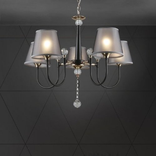 Подвесная люстра Seven Fires Gilliana WD3585/5H-CF-FGD-BK