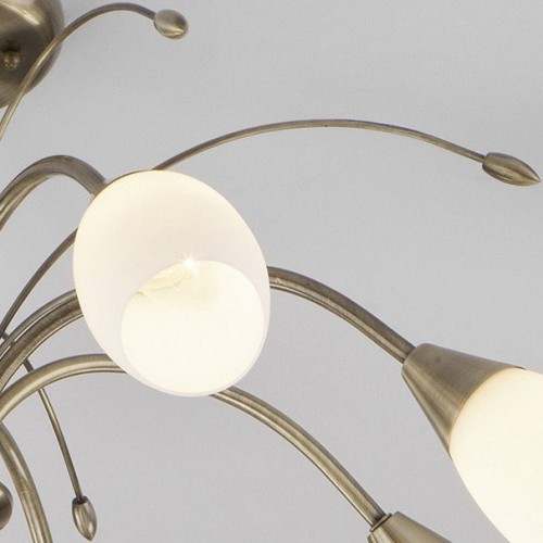 Потолочная люстра Eurosvet Ginevra 30280/8 античная бронза