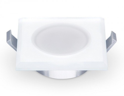 Встраиваемый светильник Ambrella light TN138 TN138 WH/FR белый/матовый GU5.3 90*90*25