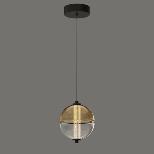 Подвесной светильник MD24022079 MD24022079-1A black/amber Подвесной светильник MD24022079 MD24022079-1A black/amber