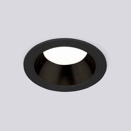 Встраиваемый светодиодный светильник Elektrostandard Basic 25082/LED 7W 4200K чёрный a062941
