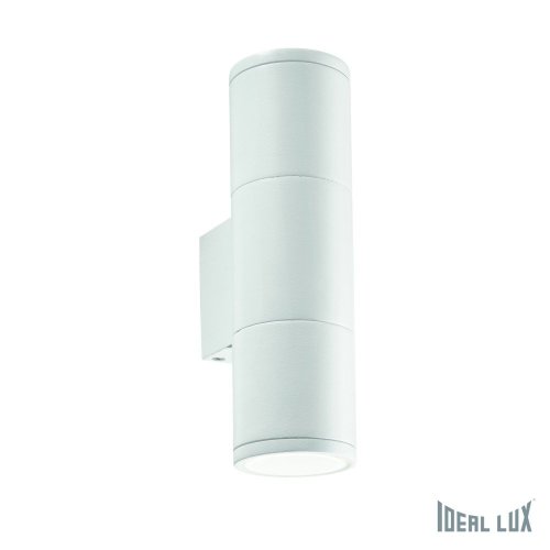Уличный настенный светильник Ideal Lux Gun AP2 Small Bianco