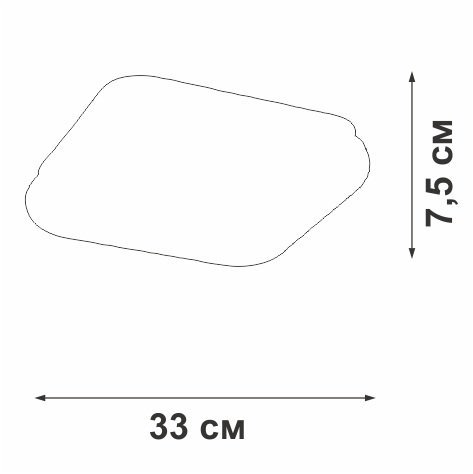 Потолочный светильник  V2540DT-8/1PL
