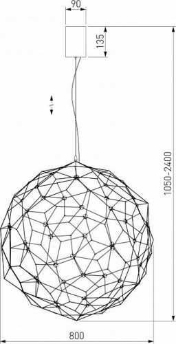 Подвесной светильник Bogate's Alioth 452/1 Подвесной светильник Bogate's Alioth 452/1