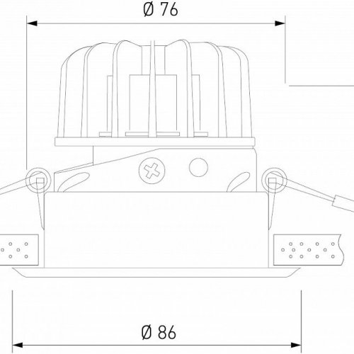 Встраиваемый светильник Elektrostandard Osti a062938