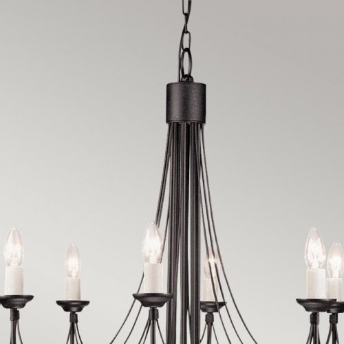 Подвесная люстра Carisbrooke CB8-BLACK Подвесная люстра Carisbrooke CB8-BLACK
