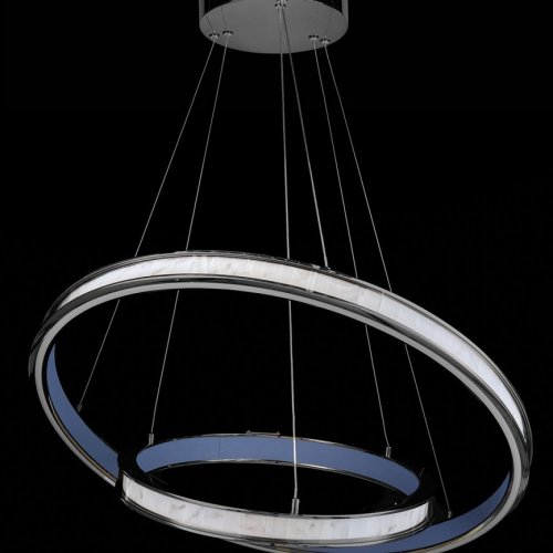 Подвесная люстра Christine LE7702/800-2K Black Chrome