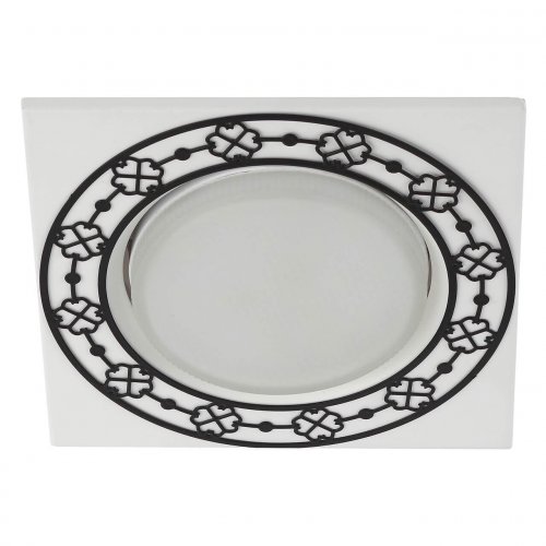 Точечный светильник ЭРА KL78 WH/BK