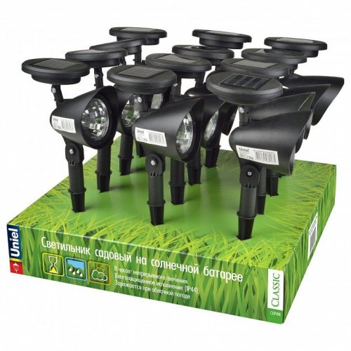 Светильник на солнечных батареях (UL-00001688) Uniel Promo USL-C-691/PT270 Flash Set12 Светильник на солнечных батареях (UL-00001688) Uniel Promo USL-C-691/PT270 Flash Set12