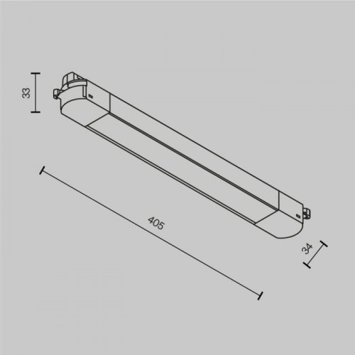Трековый светильник Basis TR000-1-12W3K-W_1