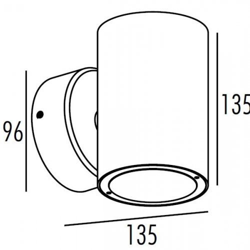 Архитектурная подсветка Oasis Light TUBE LED W78108-Cob-3K Bl Архитектурная подсветка Oasis Light TUBE LED W78108-Cob-3K Bl
