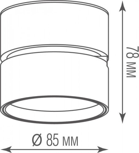 Точечный светильник Donolux Bloom DL18960R12W1B