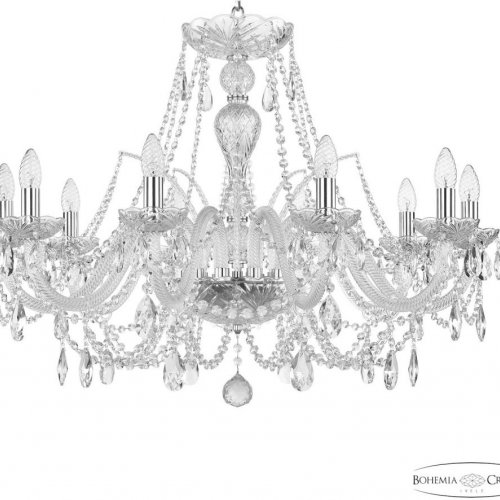Подвесная люстра Bohemia Ivele Crystal 105 105/10/300 Ni