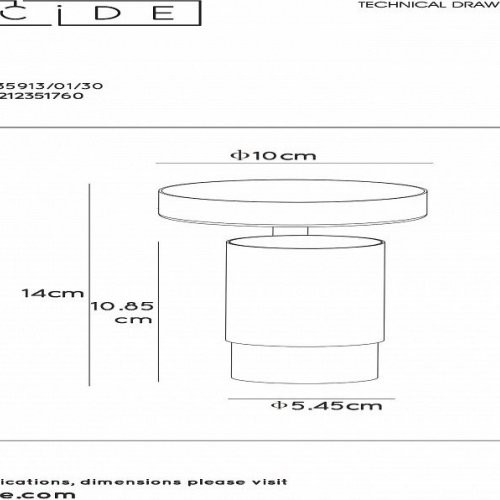 Спот Lucide Floris 35913/01/30