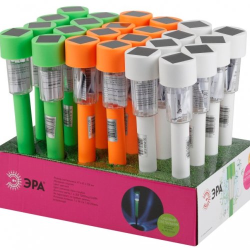 Светильник на солнечных батареях ЭРА SL-PL30-CLR