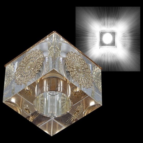 Точечный светильник Sneha 131019/CT G9 GD/CL