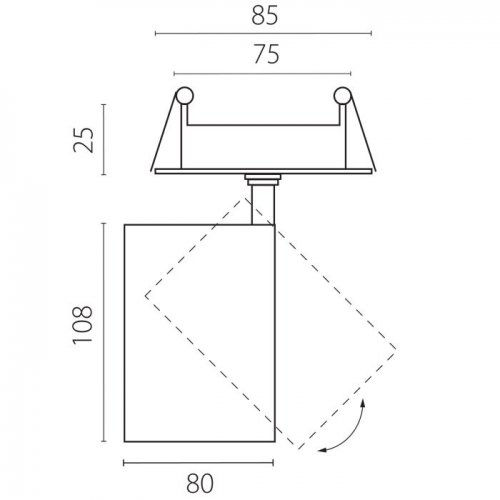 Спот Alta Base A5347RS Спот Alta Base A5347RS