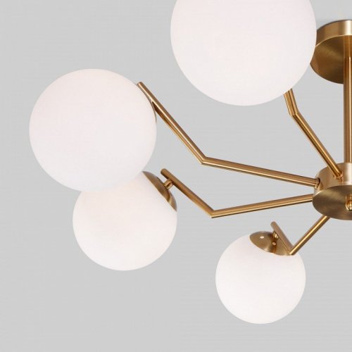 Подвесная люстра Eurosvet Frost 70154/8 латунь Подвесная люстра Eurosvet Frost 70154/8 латунь