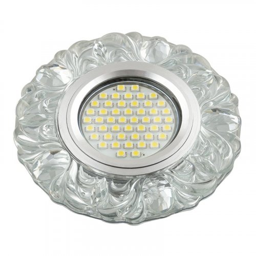 Встраиваемый светильник Fametto Luciole Dls-L136 Gu5.3 Glassy/Clear