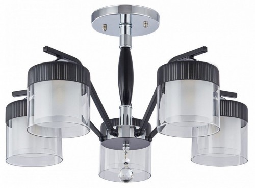 Потолочная люстра Arte Milano Napoli-2646 332646/5 CR+BK