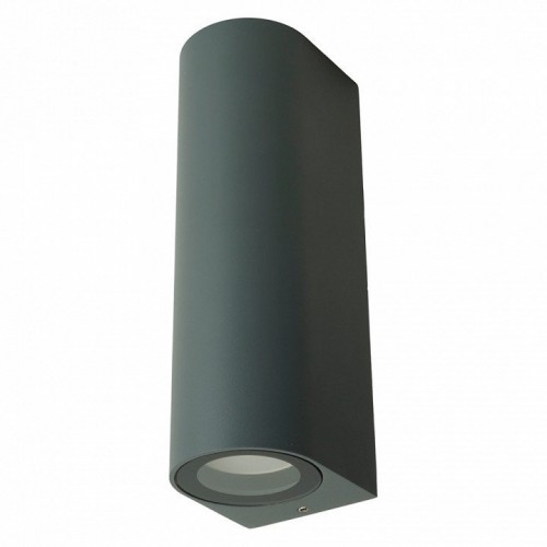 Светильник садово-парковый Feron DH024, на стену, 2*GU10 MR11 230V, черный