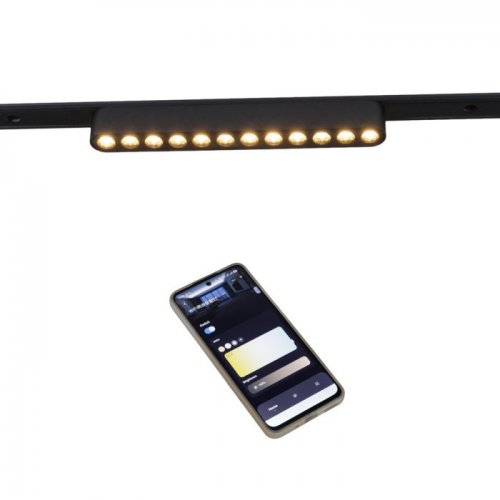 Трековый светильник  13002-9.3-001UR magnetic LED12W BK CCT+SMART