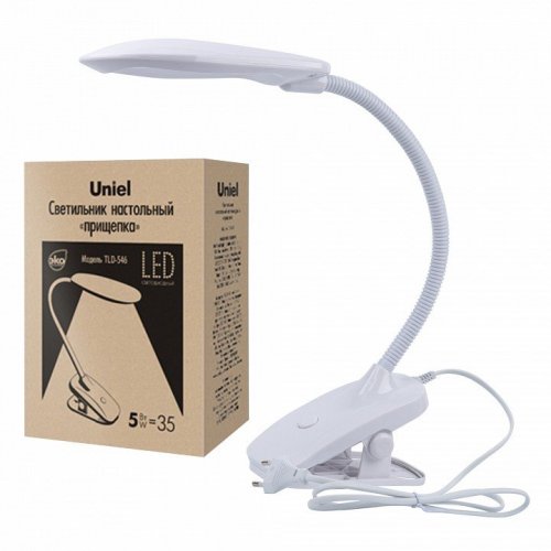 Настольная лампа (UL-00002234) Uniel TLD-546 White/LED/350Lm/4500K