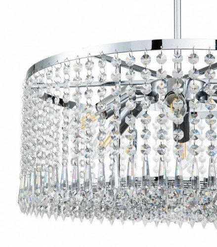 Люстра на штанге Indigo Sfarzo 12005/6R Chrome