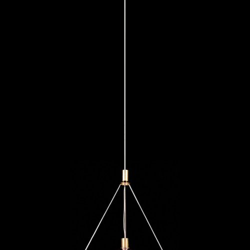 Подвесной светильник Chantale LE3027/1S GD/BL Подвесной светильник Chantale LE3027/1S GD/BL