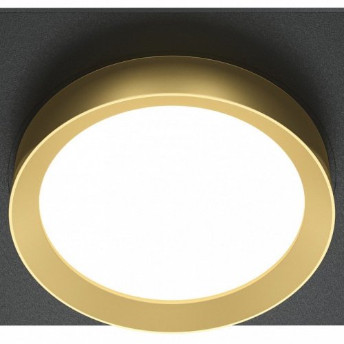 Точечный светильник Maytoni Hoop DL086-GX53-SQ-BG Точечный светильник Maytoni Hoop DL086-GX53-SQ-BG