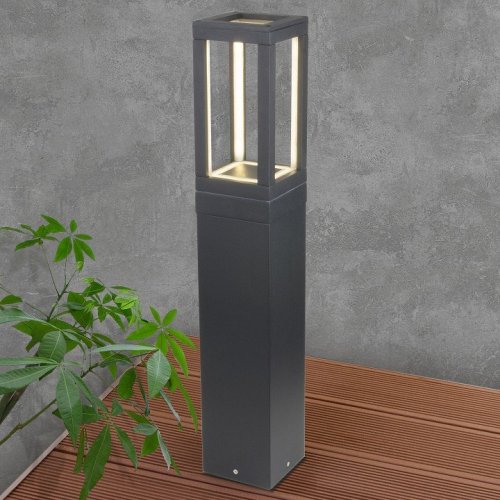 Уличный светодиодный светильник Elektrostandard Frame 1529 Techno Led серый a051860 Уличный светодиодный светильник Elektrostandard Frame 1529 Techno Led серый a051860