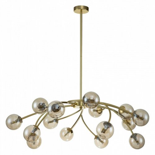 Люстра на штанге Indigo Intero 11024/15R Gold