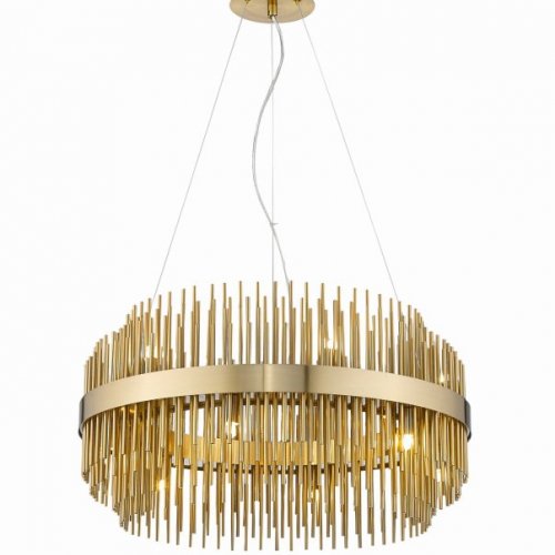 Подвесная люстра Sfinks P68082-12 ant. brass Подвесная люстра Sfinks P68082-12 ant. brass