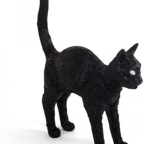 Интерьерная настольная лампа Seletti Cat Lamp 15041 Интерьерная настольная лампа Seletti Cat Lamp 15041
