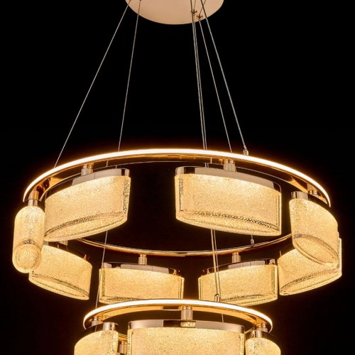 Подвесная люстра Indiana LE7910/8+5 Gold