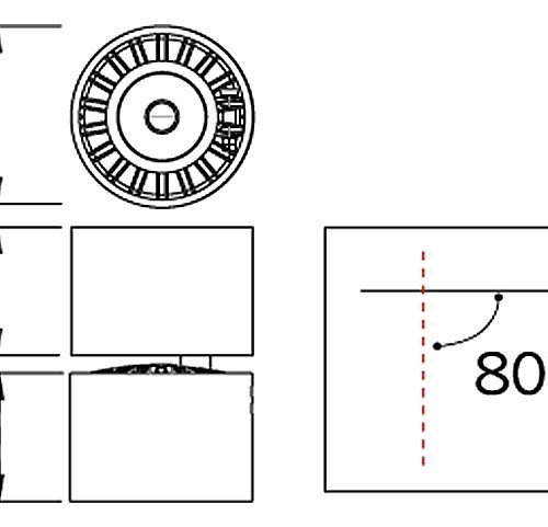 Потолочный светильник Mantra Columbretes C0087