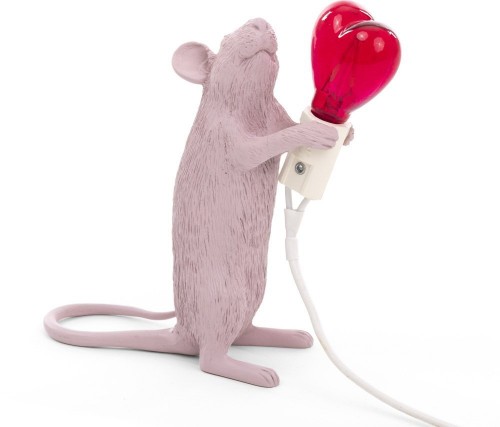 Интерьерная настольная лампа Seletti Mouse Lamp 15220SV
